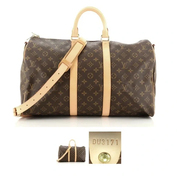 Louis Vuitton Keepall Bandouliere Bag Monogram Canvas 45 - Picture 13 of 15